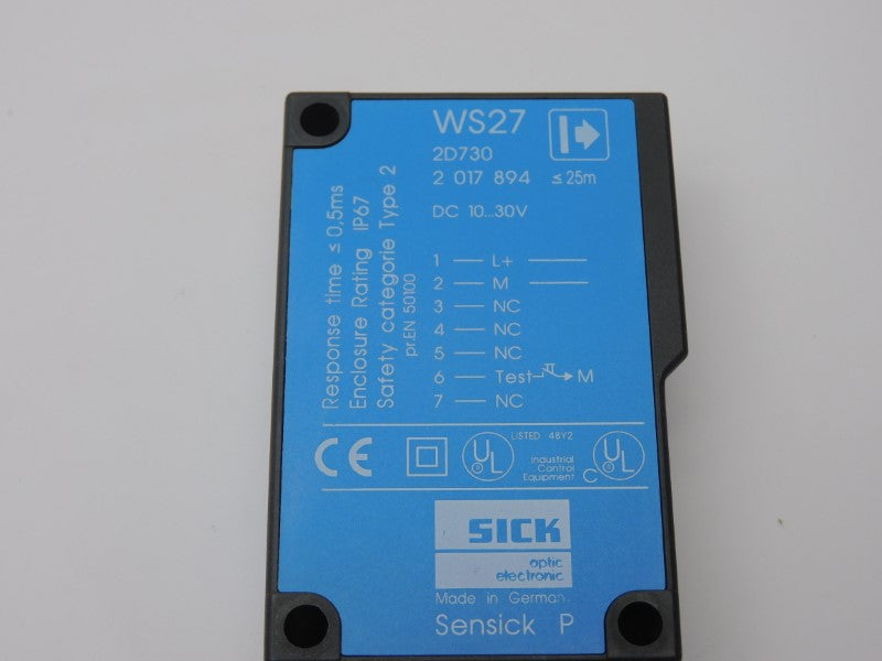 SICK WS27-2D730 2017894 10-30VDC NSMP