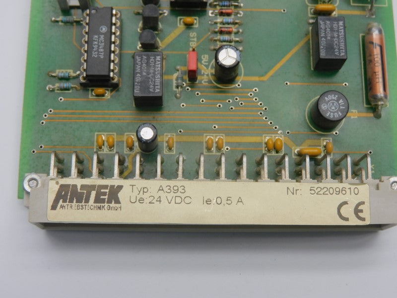ANTEK A393 52209610 24VDC 0.5A UNMP