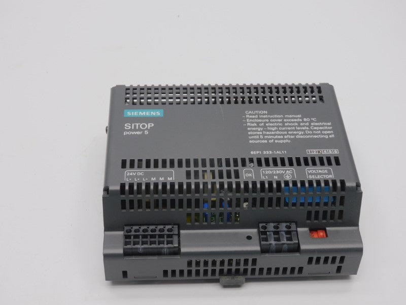 SIEMENS 6EP1333-1AL11 VER. 3 120/230VAC 5A NSMP