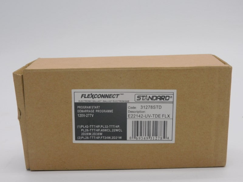 STANDARD E22142-UV-TDEFLX 31278STD 120-277V 0.42/0.19A NSMP