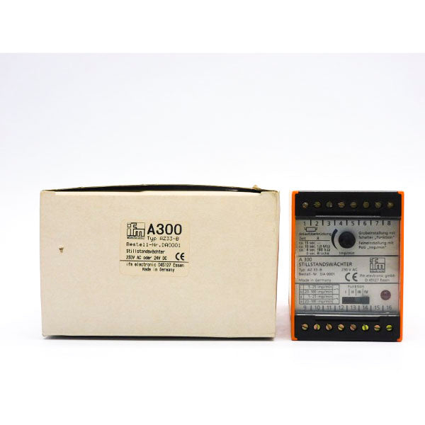 IFM EFECTOR A300 AZ33-B DA0001 230VAC NSMP