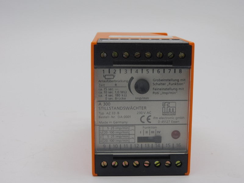 IFM EFECTOR A300 AZ33-B DA0001 230VAC NSMP