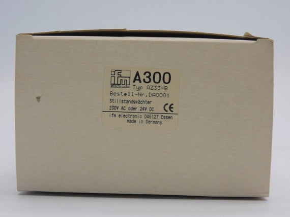 IFM EFECTOR A300 AZ33-B DA0001 230VAC NSMP