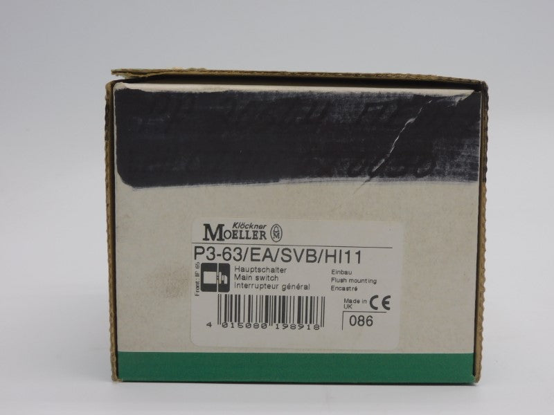 KLOCKNER MOELLER P3-63/EA/SVB/HI11 690V 63A NSMP