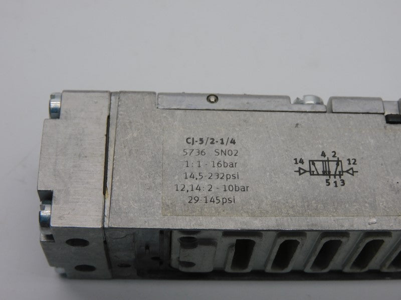 FESTO CJ-5/2-1/4 14.5-232PSI NSMP