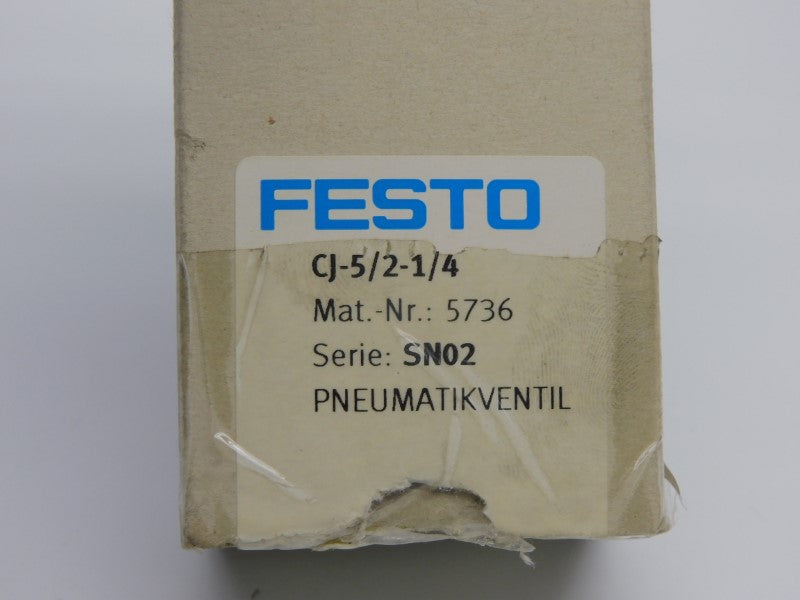 FESTO CJ-5/2-1/4 14.5-232PSI NSMP