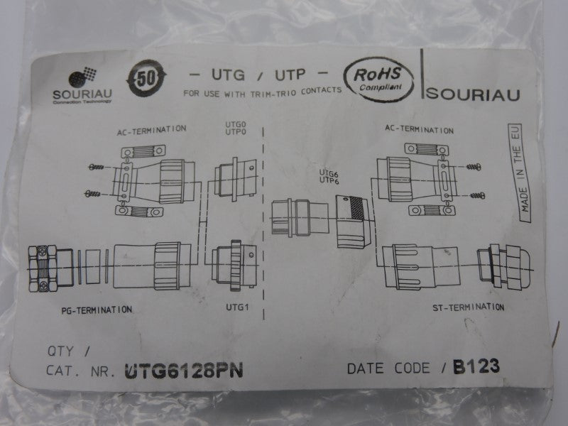 SOURIAU UTG6128PN NSMP