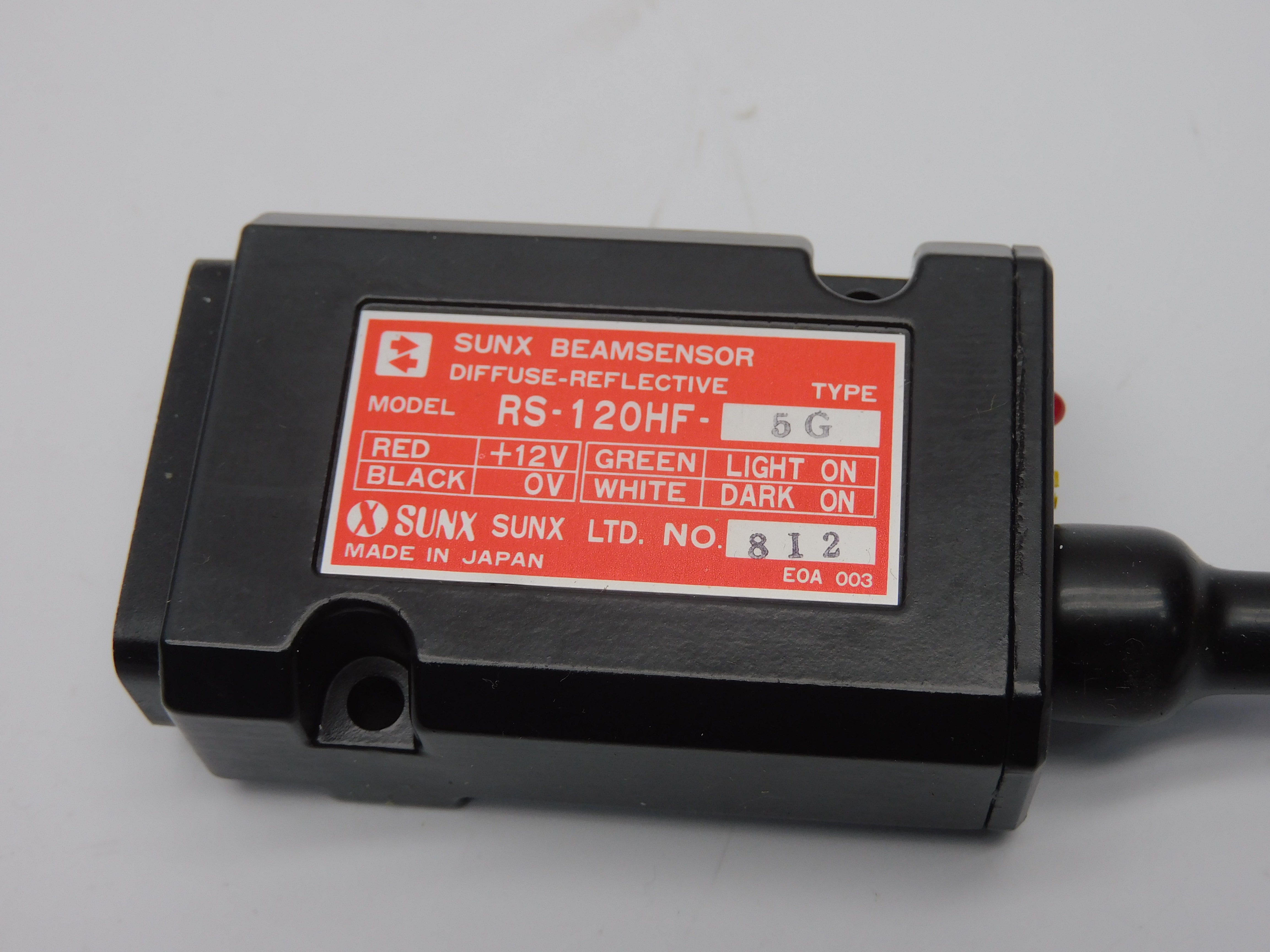 SUNX RS-120HF-5G 12V NSMP