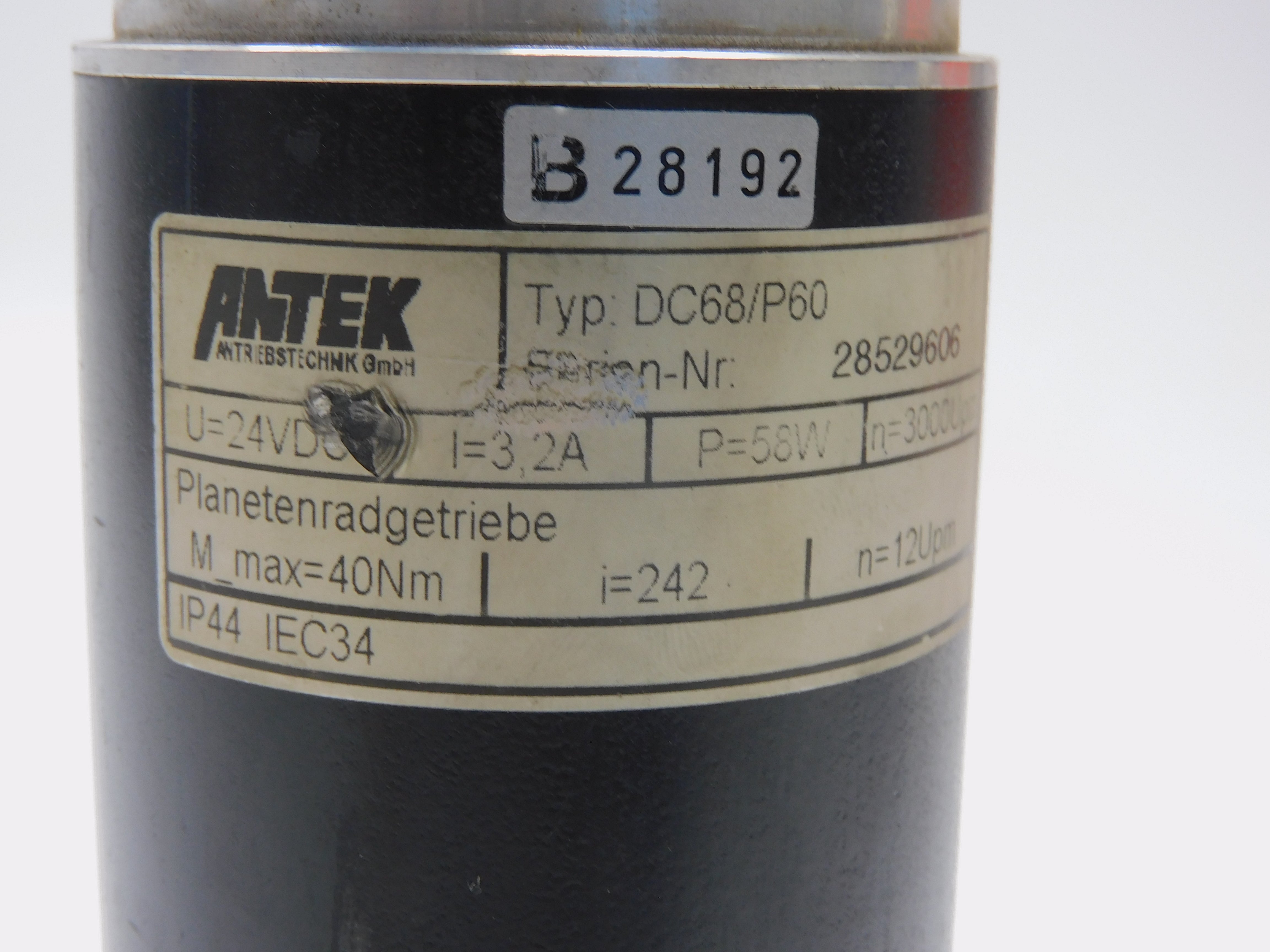 ANTEK DC68/P60 24VDC 3.2A NSNP