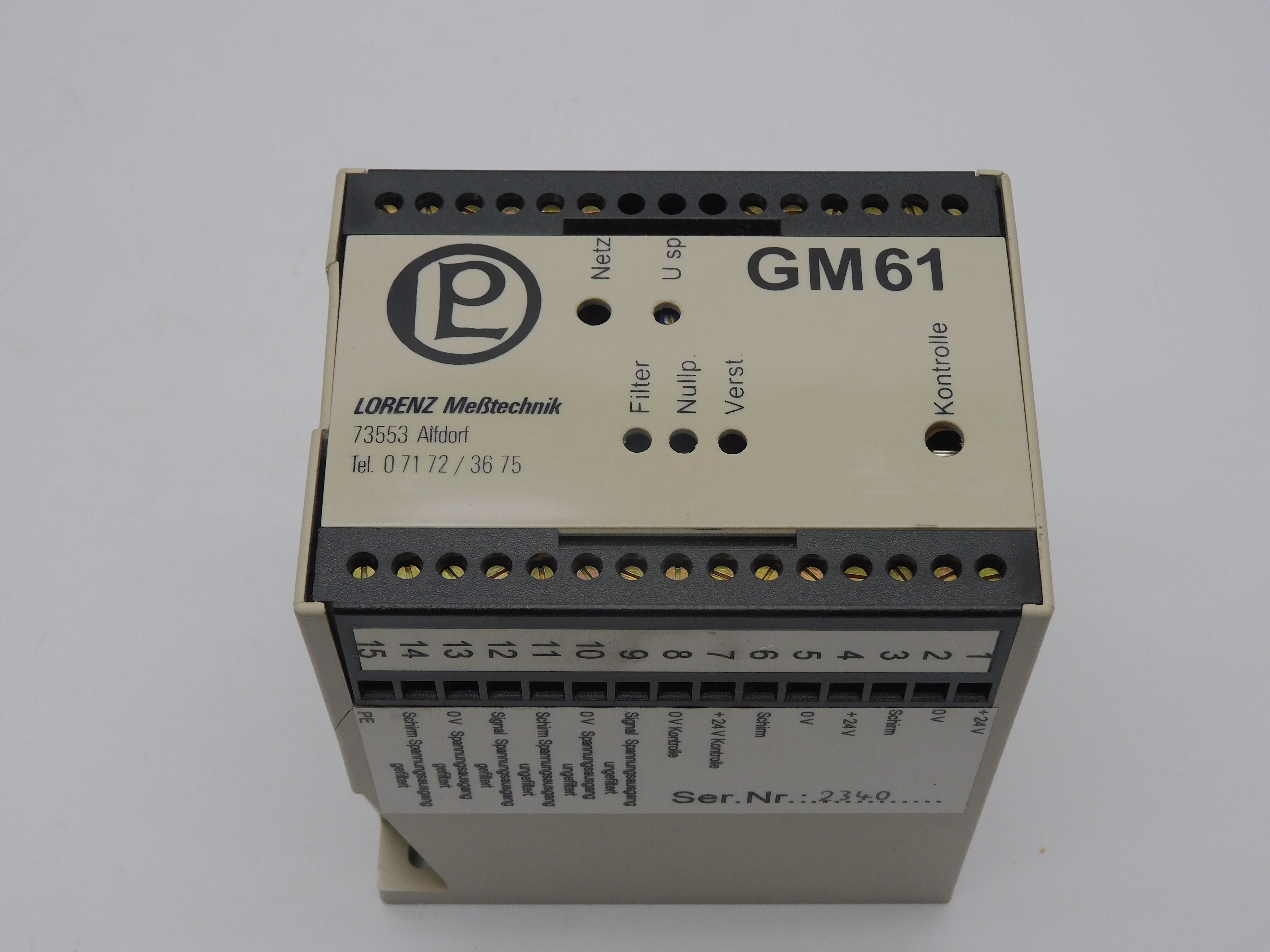 LORENZ GM61 24V (AS PICTURED) NSNP