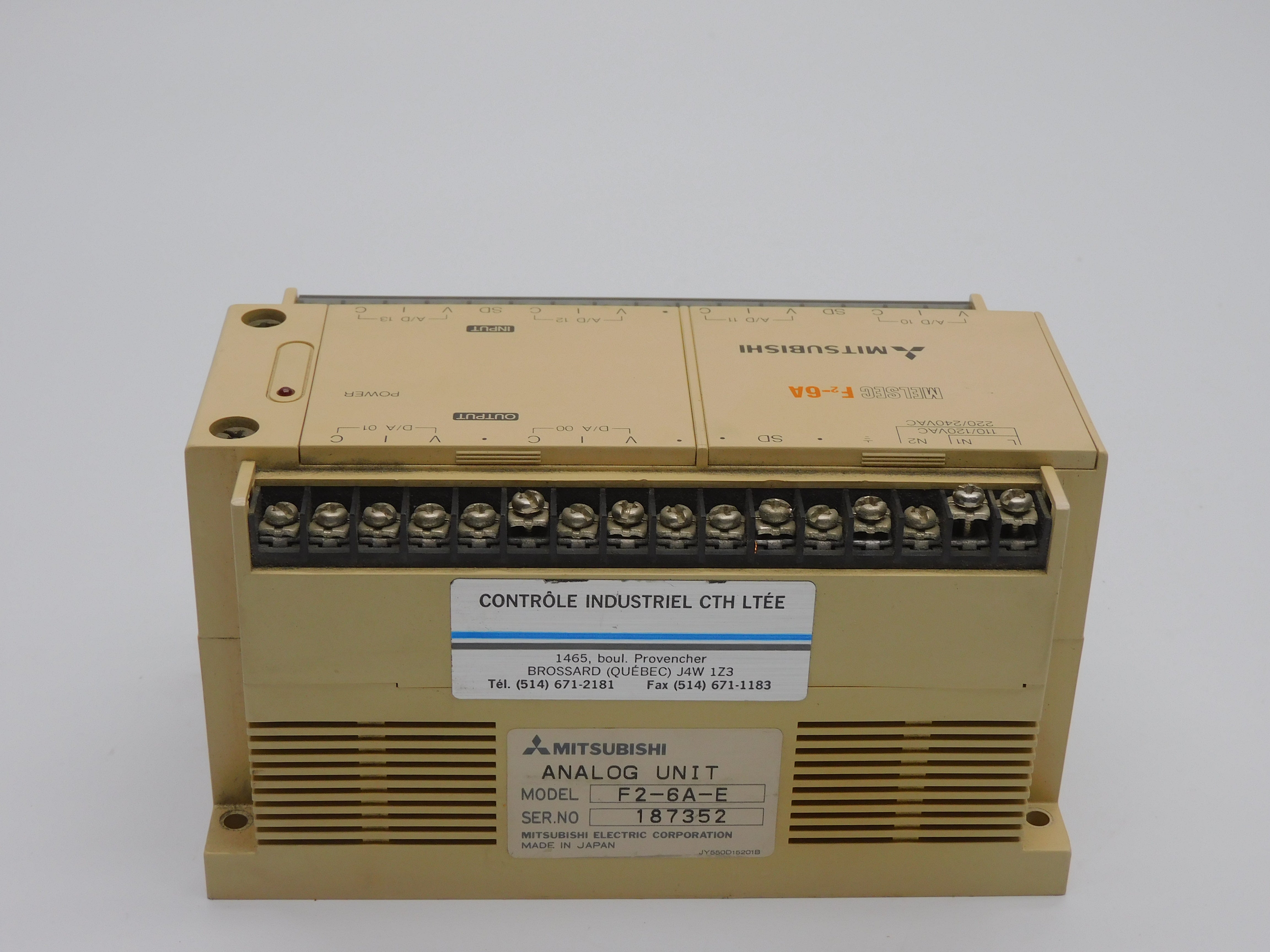 MITSUBISHI F2-6A-E 220/240VAC UNMP