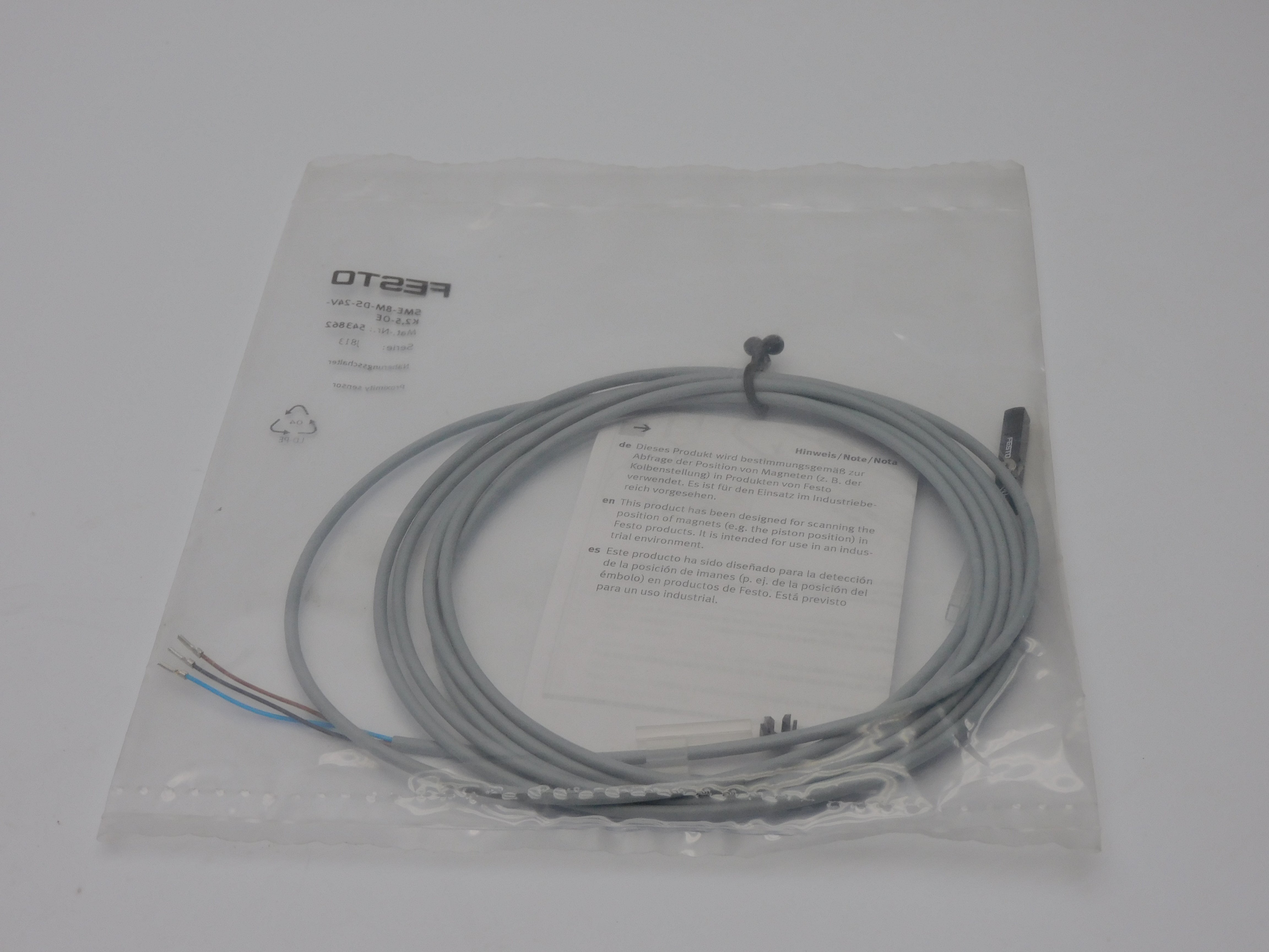 FESTO SME-8M-DS-24V-K2.5-OE 543862 NSMP