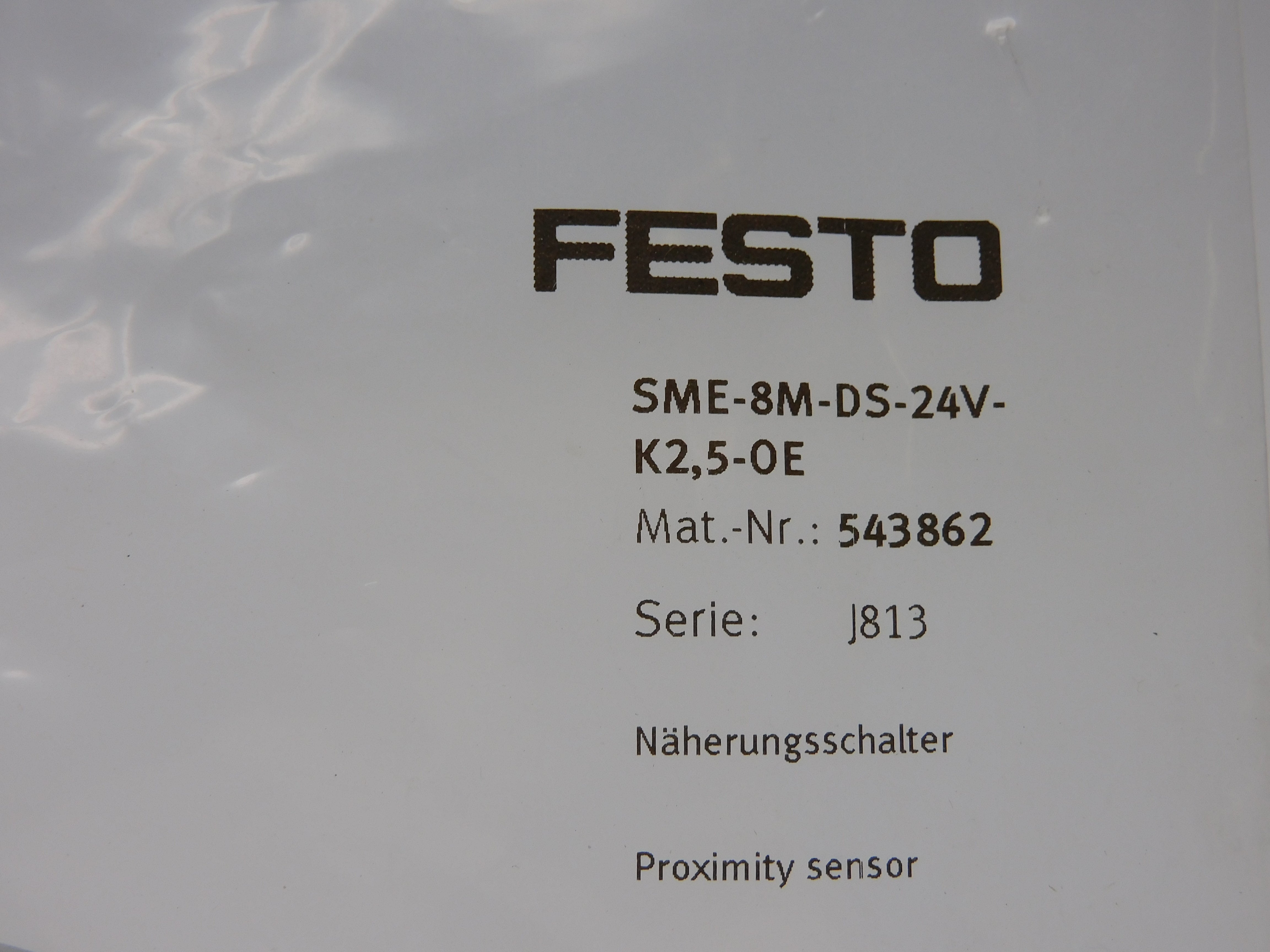 FESTO SME-8M-DS-24V-K2.5-OE 543862 NSMP