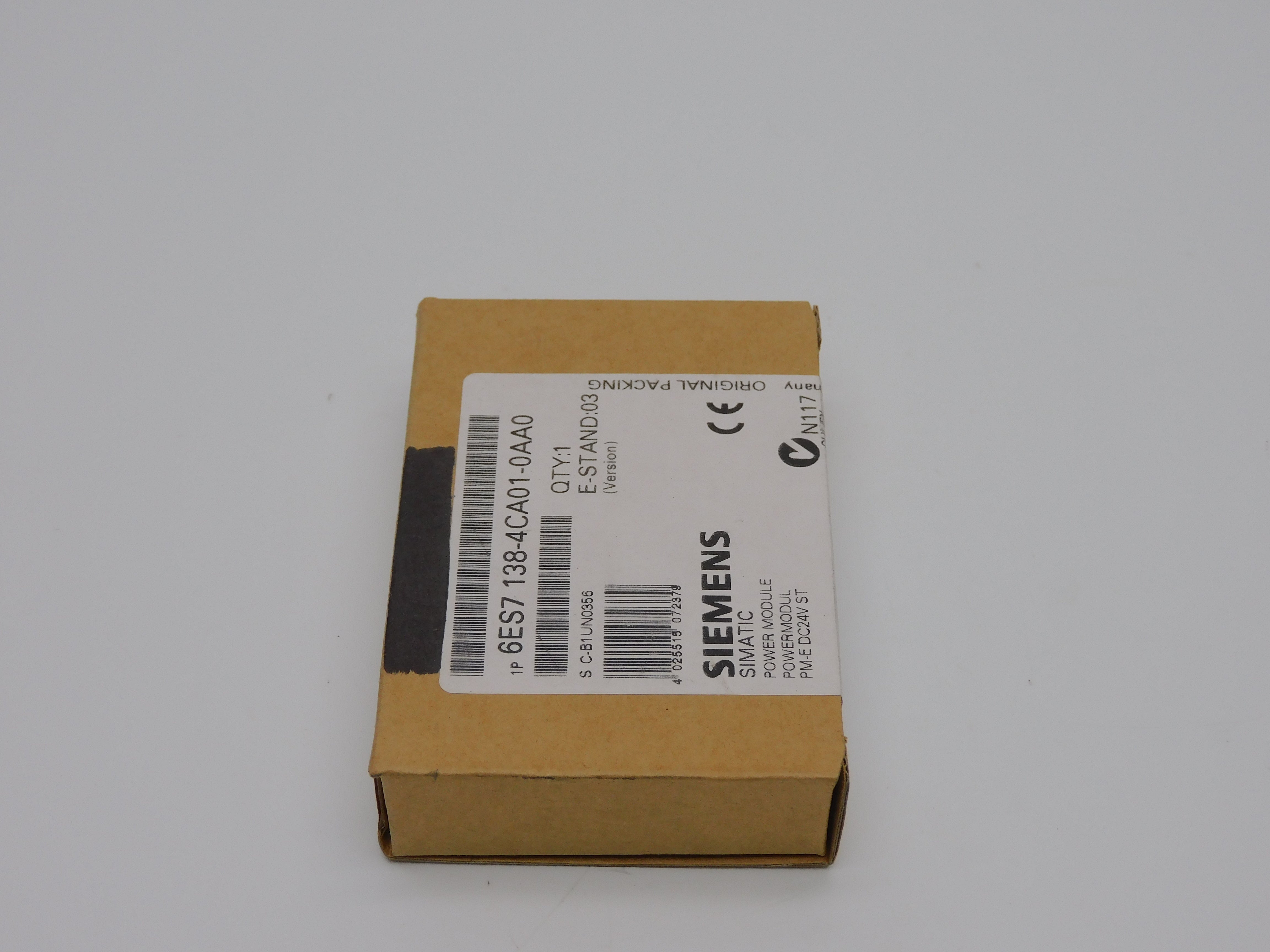 SIEMENS 6ES7138-4CA01-0AA0 VER. 03 24VDC NSFS