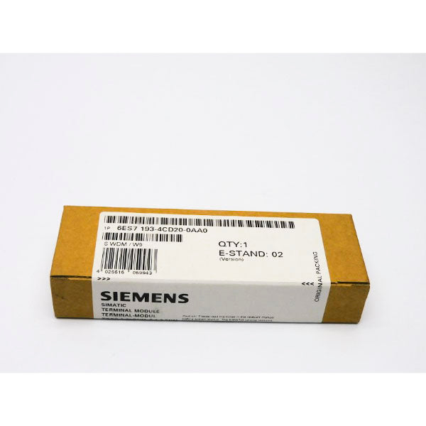 SIEMENS 6ES7193-4CD20-0AA0 VER. 02 NSFS