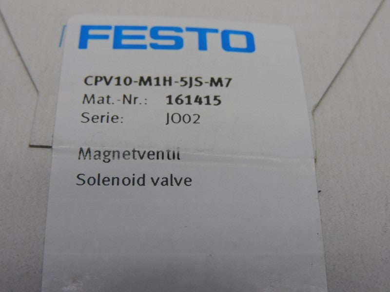 FESTO CPV10-M1H-5JS-M7 161415 NSFS
