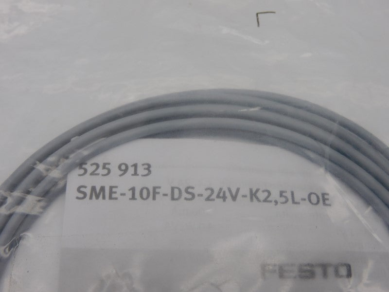 FESTO SME-10F-DS-24V-K2.5L-OE 525913 NSMP