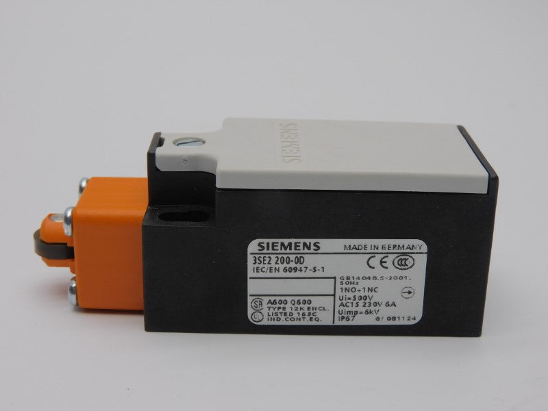 SIEMENS 3SE2200-0D 500V 6A NSMP