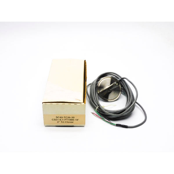 TRI-CLOVER SC42-TC26-20 CS51-0.1-PT1000-18' 2" NSMP