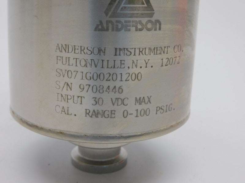 ANDERSON SV071G00201200 30VDC 0-100PSI NSNP