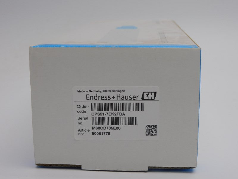ENDRESS+HAUSER CPS51-7EK2FDA 50081775 NSMP