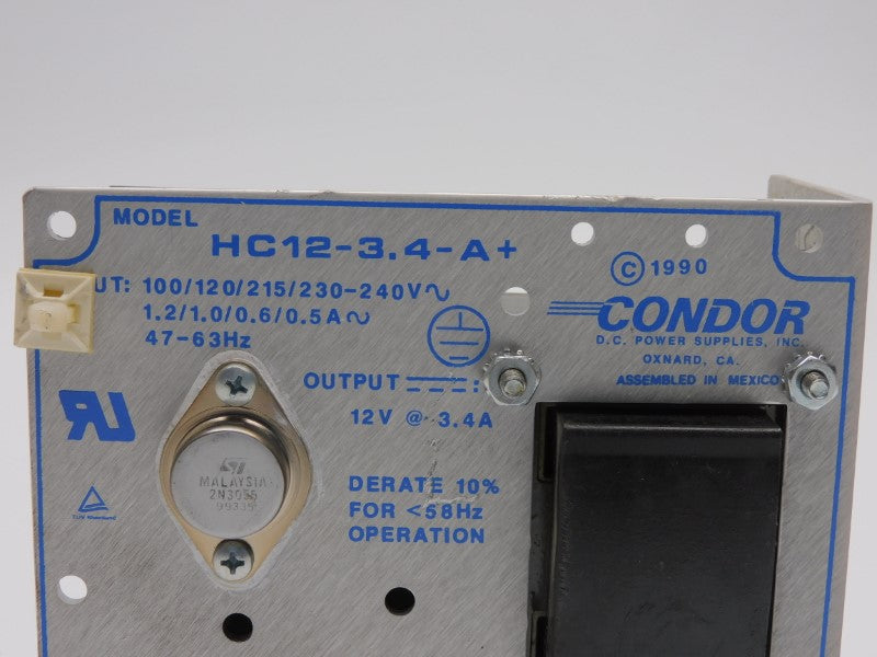 CONDOR HC12-3.4-A+ 230-240V 3.4A UNMP