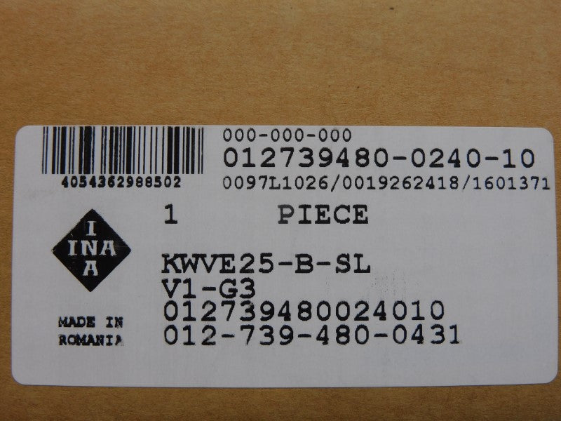INA KWVE25-B-SL-V1-G3 NSMP