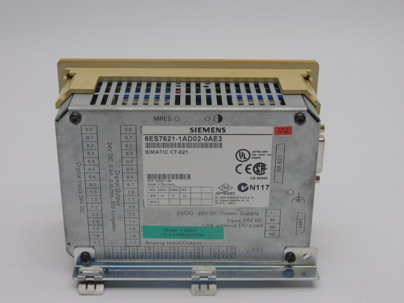 SIEMENS 6ES7621-1AD02-0AE3 24VDC 1.0A UNMP
