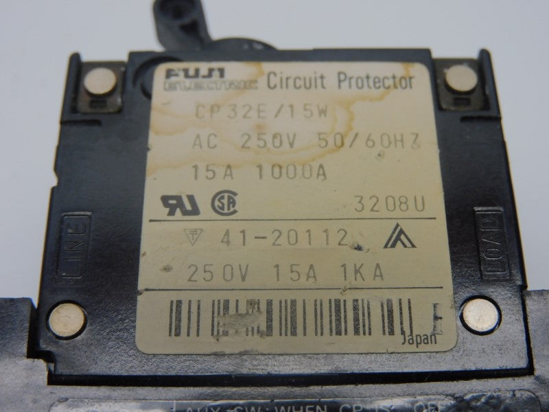 FUJI ELECTRIC CP32E/15W 250V 15A NSNP