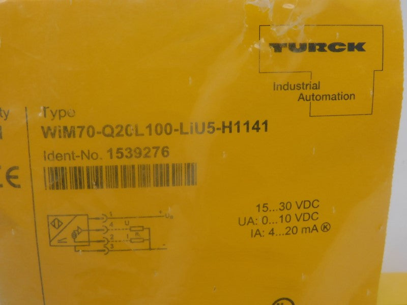 TURCK WIM70-Q20L100-LIU5-H1141 1539276 15-30VDC NSMP