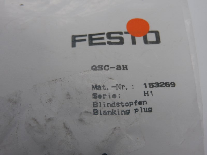 FESTO QSC-8H 153269 (PKG OF 10) NSMP