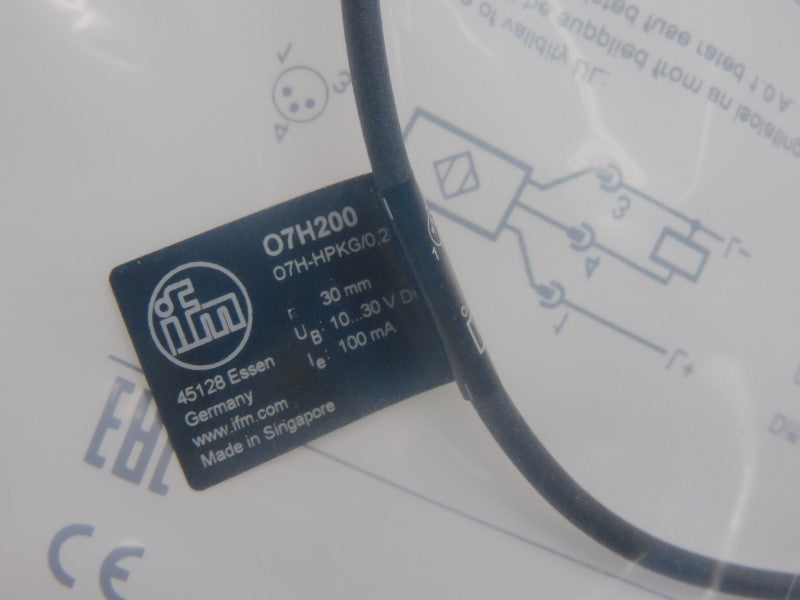 IFM EFECTOR O7H-HPKG/0.20M/AS O7H200 10-30VDC NSMP