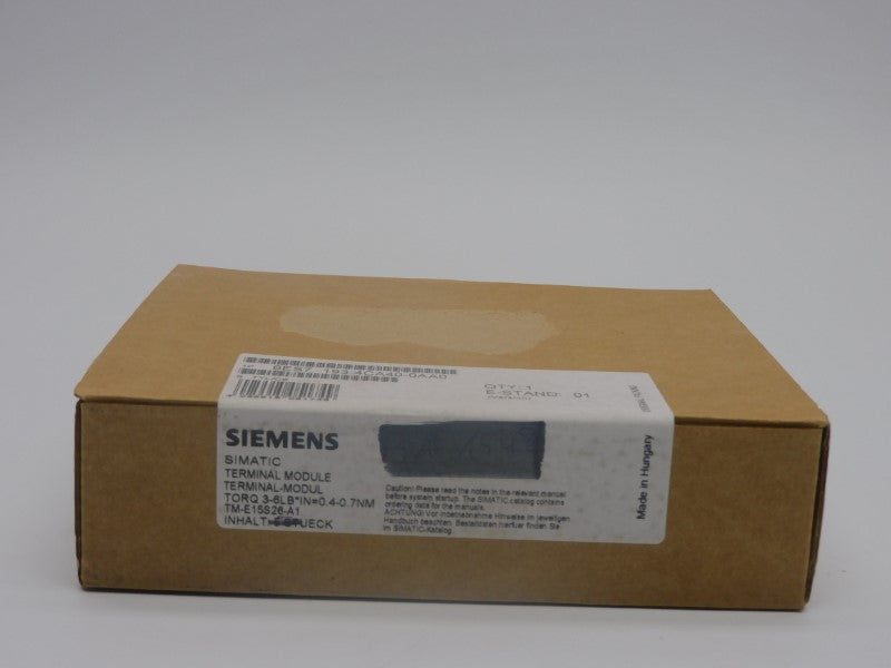 SIEMENS 6ES7193-4CA40-0AA0 VER. 01 NSFS