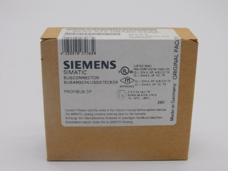 SIEMENS 6ES7972-0BA60-0XA0 VER. 02 NSFS