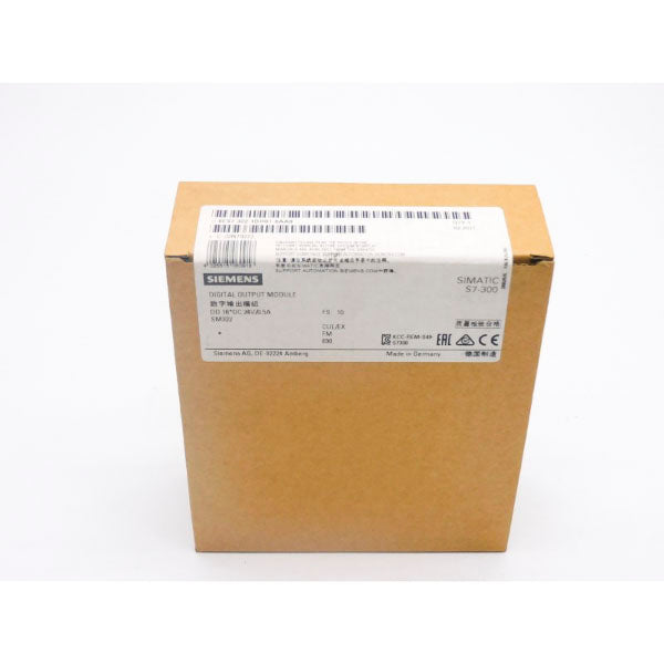 SIEMENS 6ES7322-1BH01-0AA0 F/W 10 24VDC 0.5A NSFS