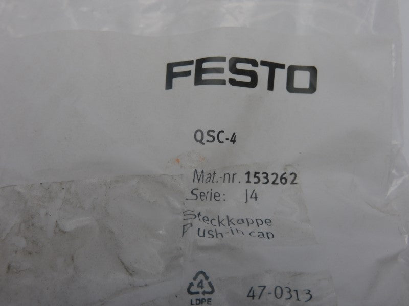 FESTO QSC-4 153262 (PKG OF 10) NSMP