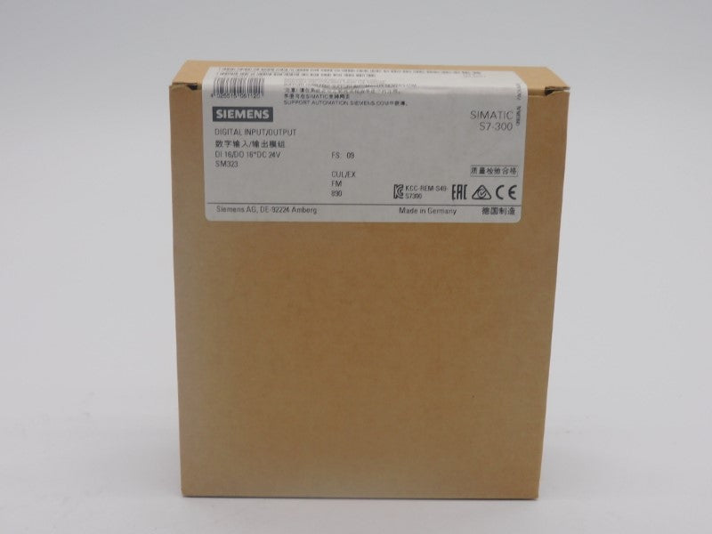 SIEMENS 6ES7323-1BL00-0AA0 F/W 09 24VDC NSFS