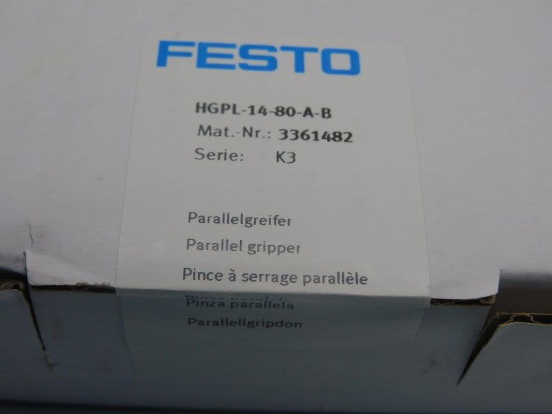 FESTO HGPL-14-80-A-B 3361482 NSFS