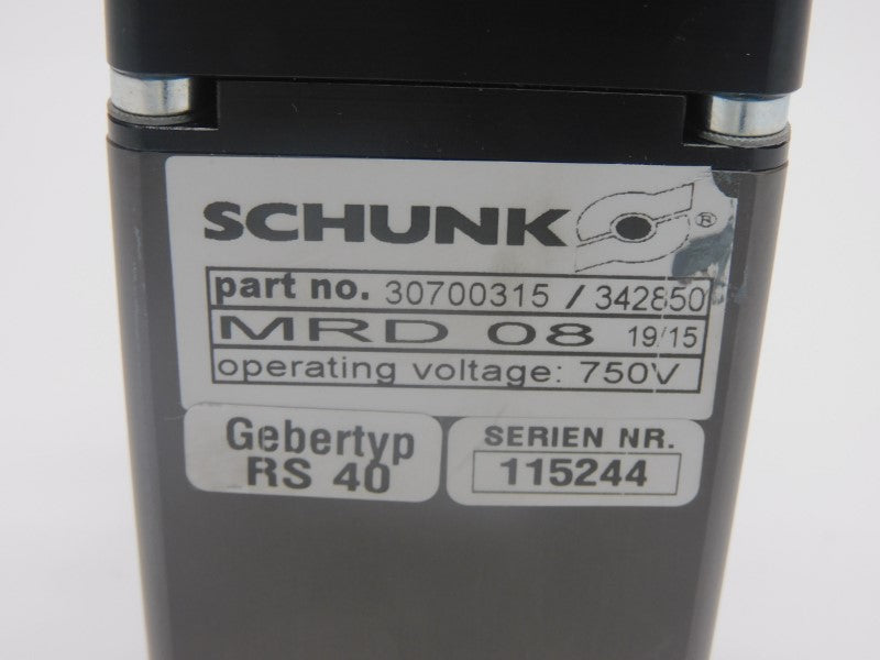 SCHUNK MRD0819/15 30700315/342850 750V NSNP