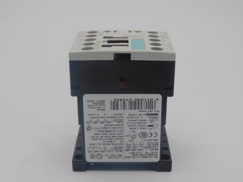 SIEMENS 3RT1017-1AP01 230V 22A NSMP