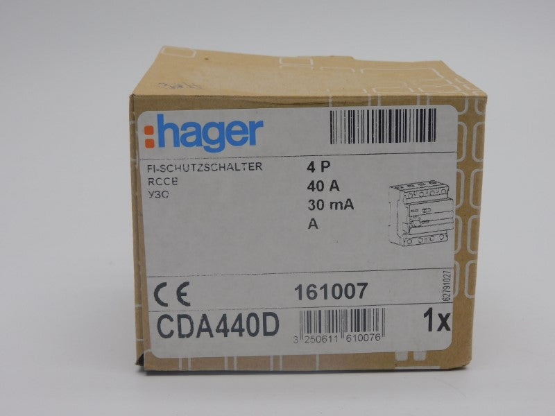HAGER CDA440D 161007 40A NSMP