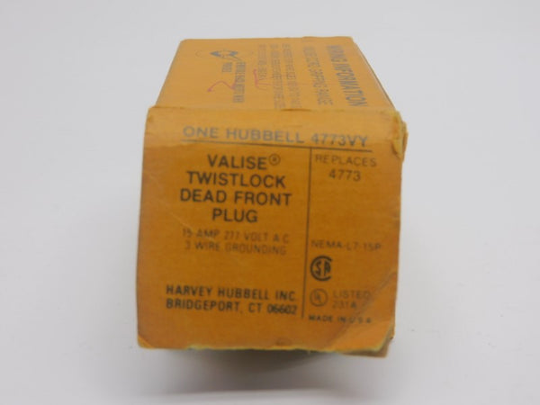 HUBBELL 4773VY 277VAC 15A NSMP