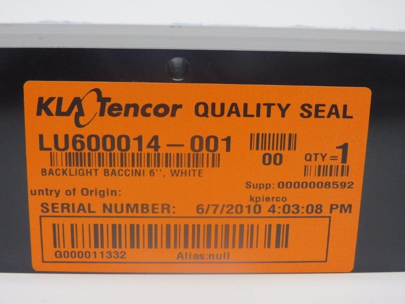 KLA TENCOR LU600014-001 6" NSNP