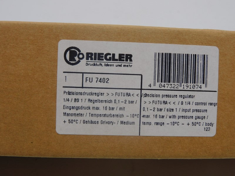 RIEGLER KPRG-114/2 FU7402 35PSI NSMP
