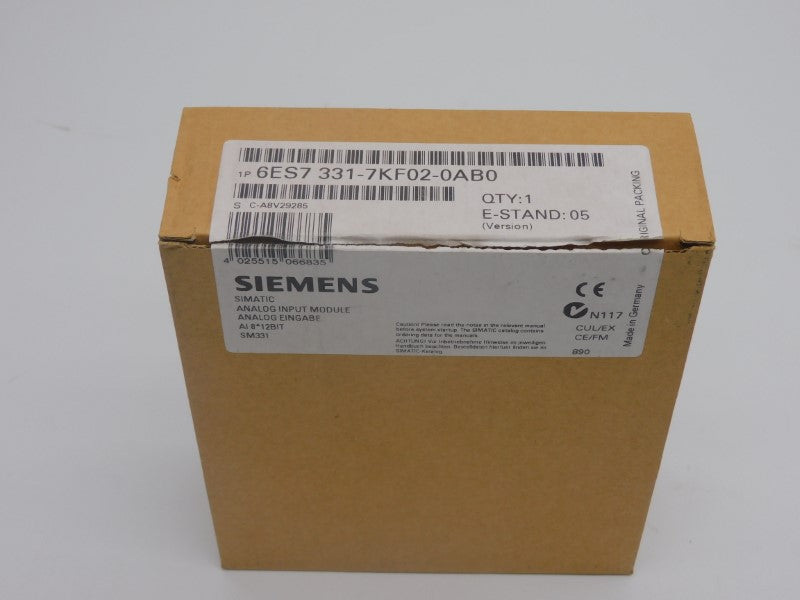 SIEMENS 6ES7331-7KF02-0AB0 VER. 05 NSMP