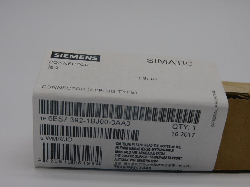 SIEMENS 6ES7392-1BJ00-0AA0 F/W 01 NSMP