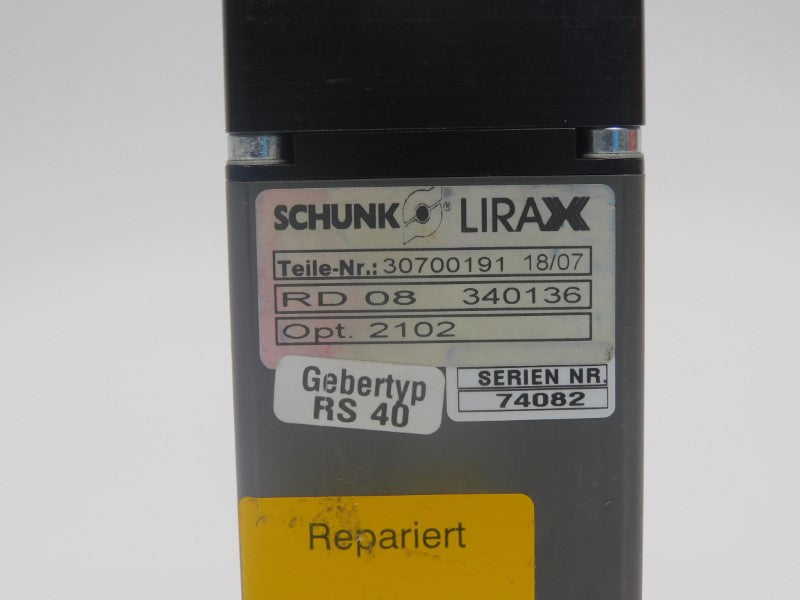 SCHUNK 3070019118/07 RD08340136 UNMP