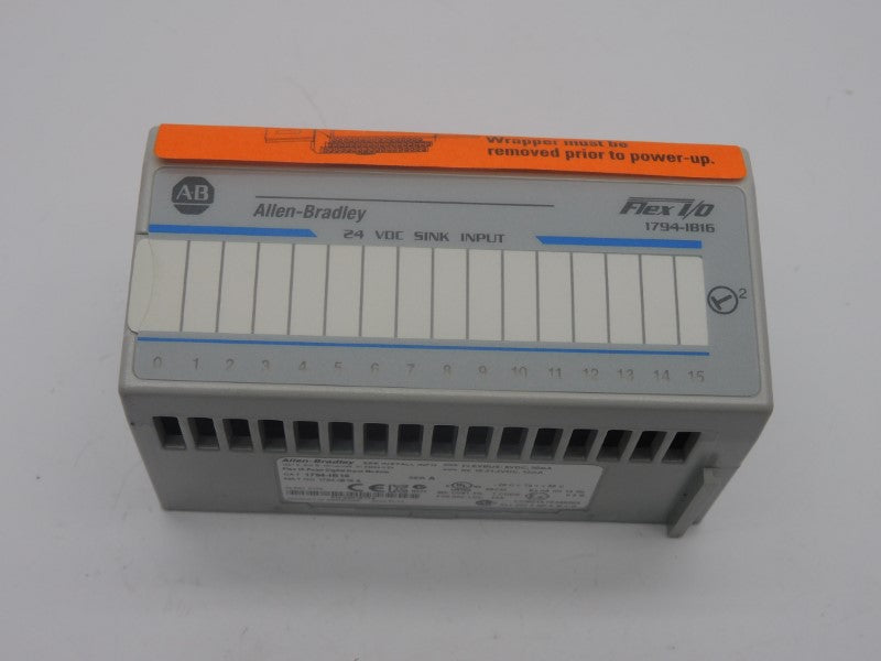 ALLEN BRADLEY 1794-IB16 SER.  A 10-31.2VDC NSNP