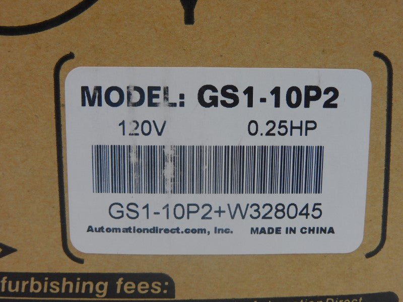 AUTOMATION DIRECT GS1-10P2 120V NSFS