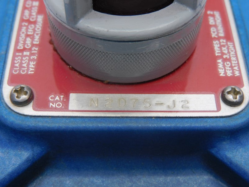 APPLETON N2D75-J2 600VAC NSNP
